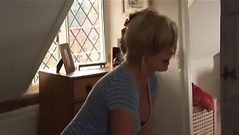 Milf And Housekeeper Get Intimate While Stepmom Is Absent