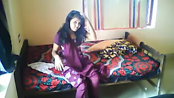 Young Indian Lovers In Homemade Video